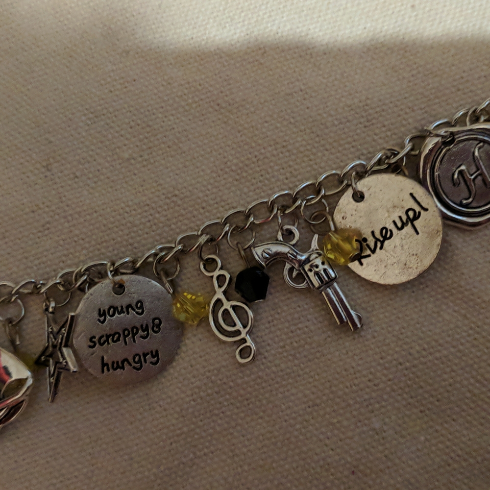 Hamilton charm bracelet